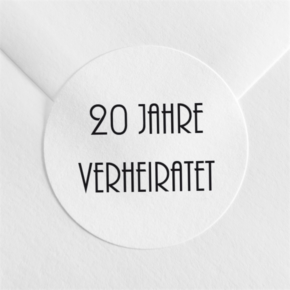 Aufkleber Hochzeitsjubiläum Love-Stories ref.N3602221