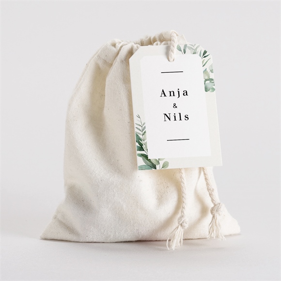 Geschenkbeutel Hochzeit smaragdgrün