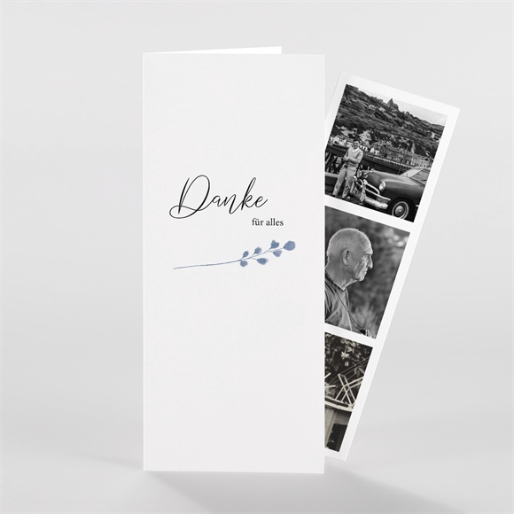 Trauerdanksagung gegenwart & erinnerung-foto