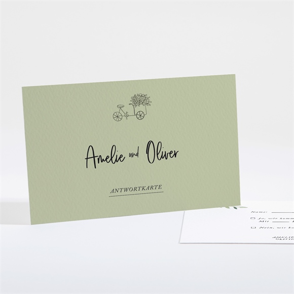 Antwortkarte Hochzeit Olivenbaum ref.N161212