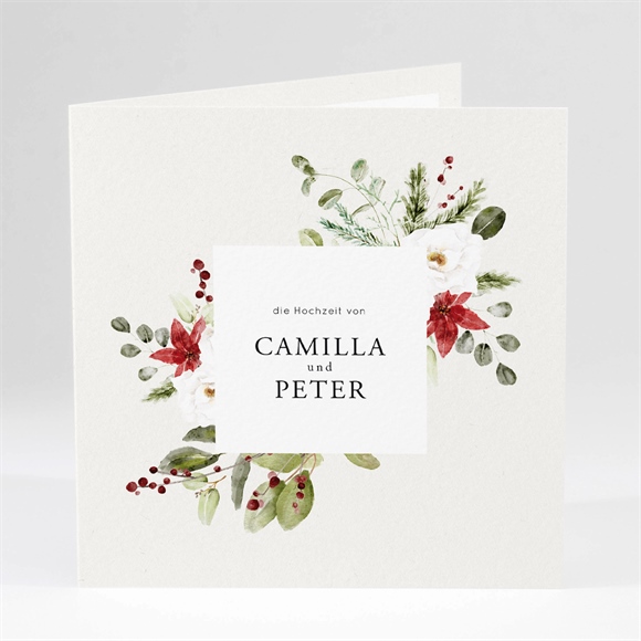 Hochzeitseinladung Winterlich Romantisch ref.N461119