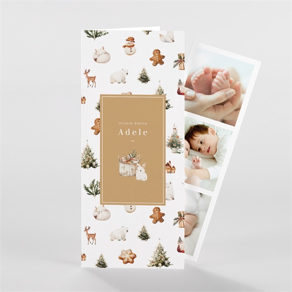 Geburtskarte Weihnachtskind ref.N981310