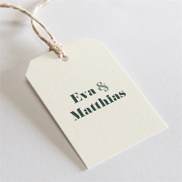 Geschenkanhänger Hochzeit Salbeigrün ref.N2911170