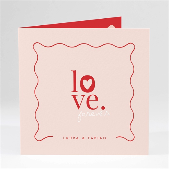 Hochzeitseinladung Rote Liebe ref.N461131