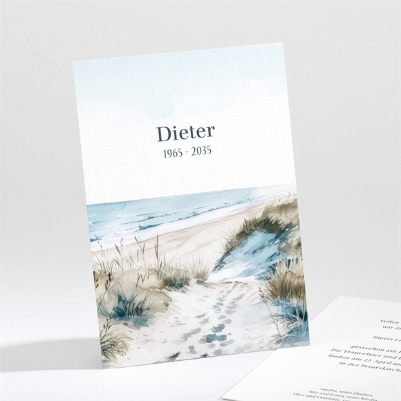 Trauerkarte Aquarelllandschaft ref.N211743