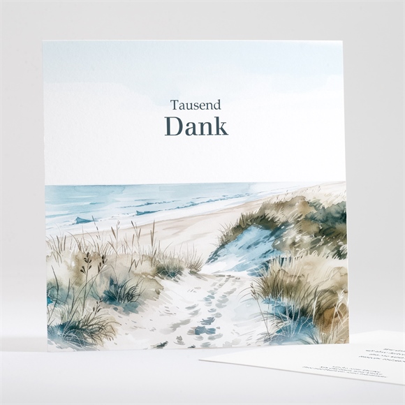 Trauerdanksagung Aquarelllandschaft ref.N351646