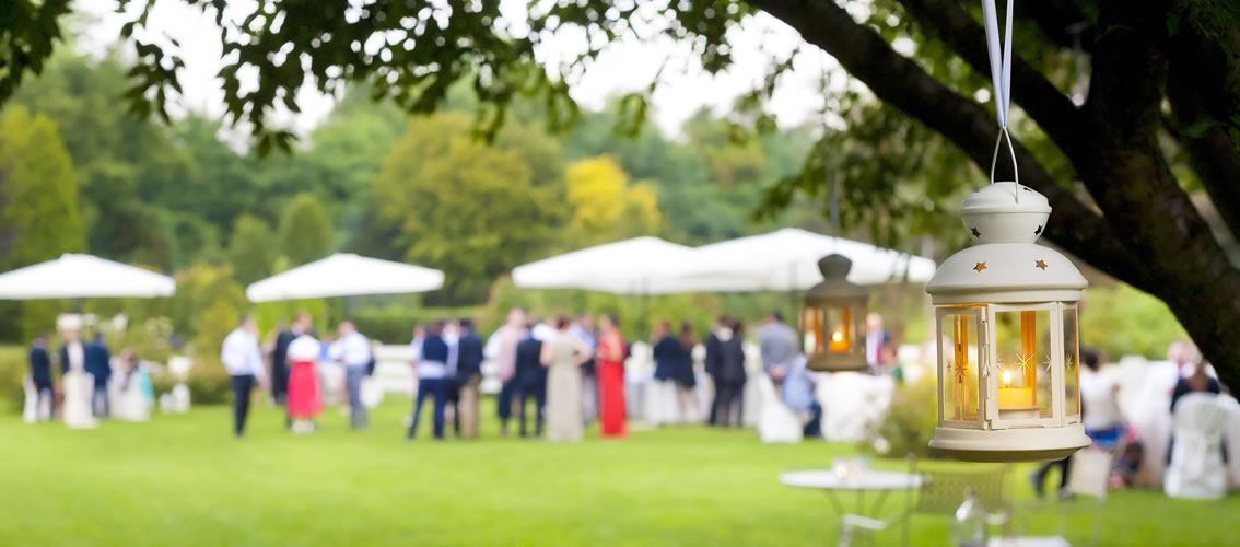 Gartenparty Hochzeit